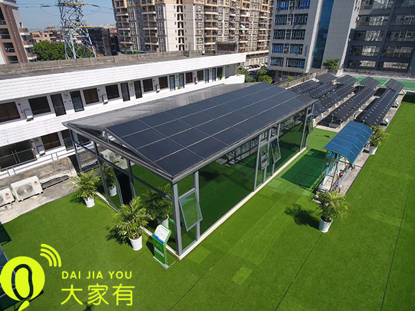 屋顶光伏发电设施抗大风吗